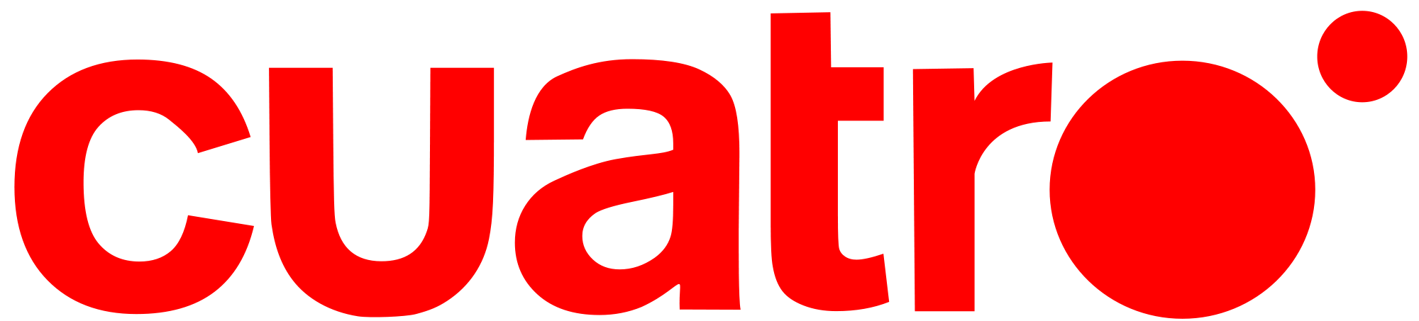 Logotipo de Cuatro